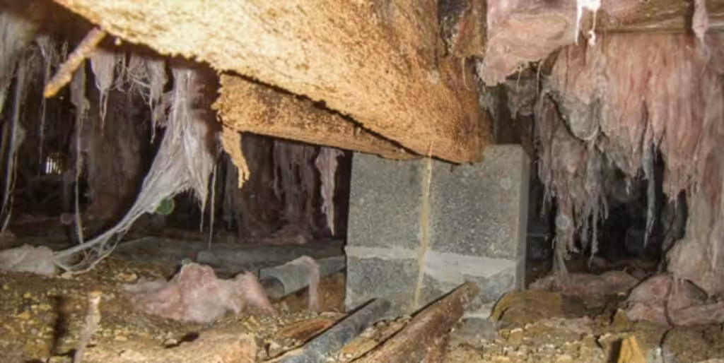 Rotten floor joists
