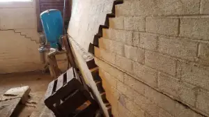 Bowing walls the basement